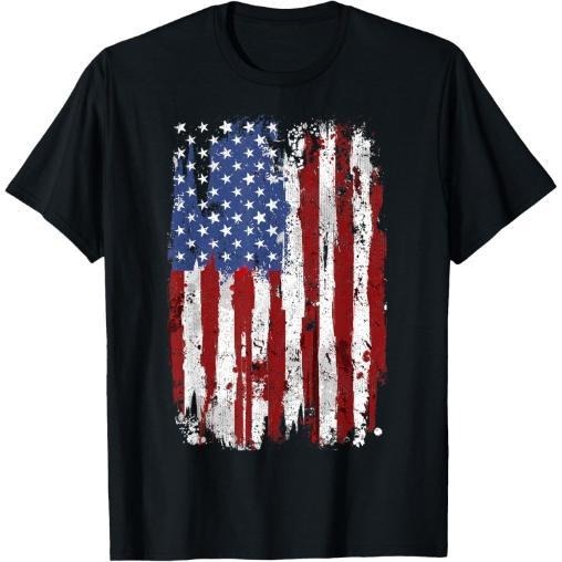 USA Flag American Flag United States of America 4th of July T-Shirt Made in USA Hoodie, Sweatshirt | TeeBloomCo.com