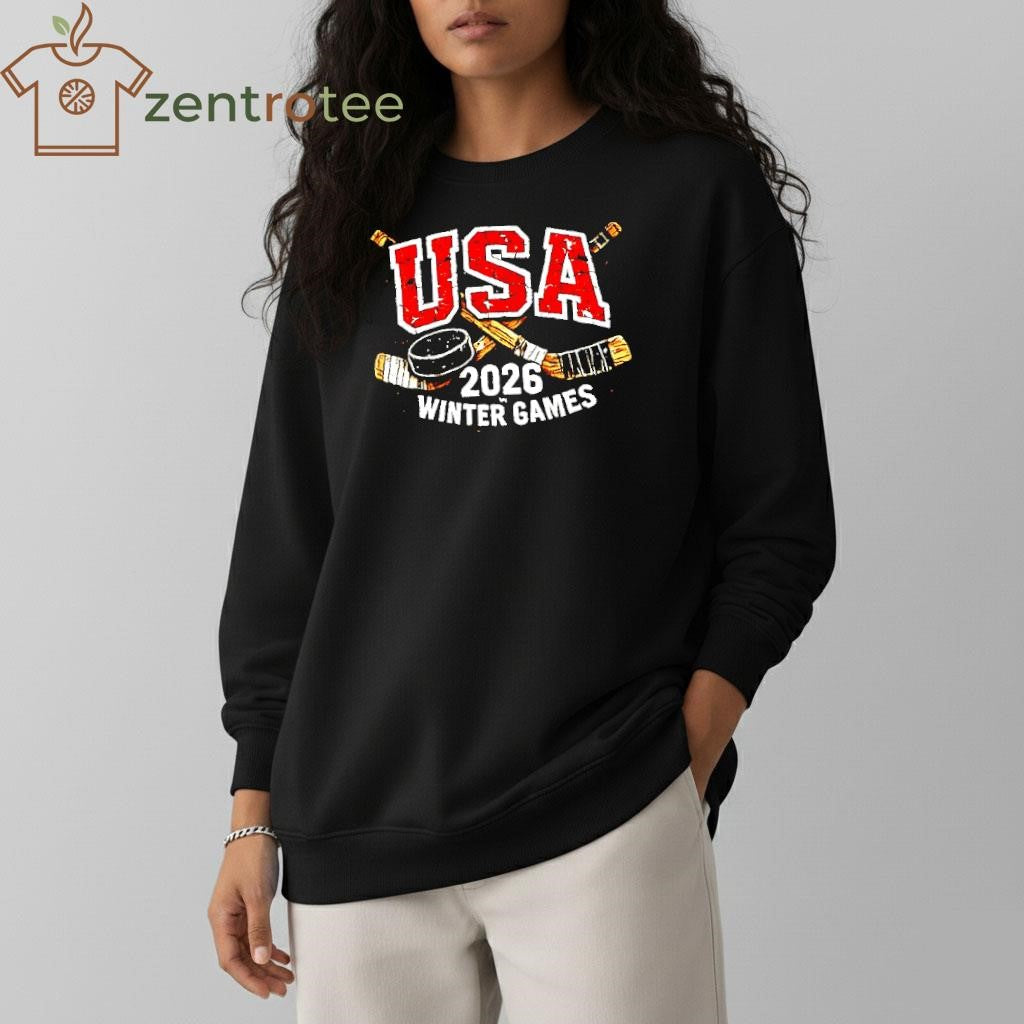 USA Hockey 2026 Winter Games shirt