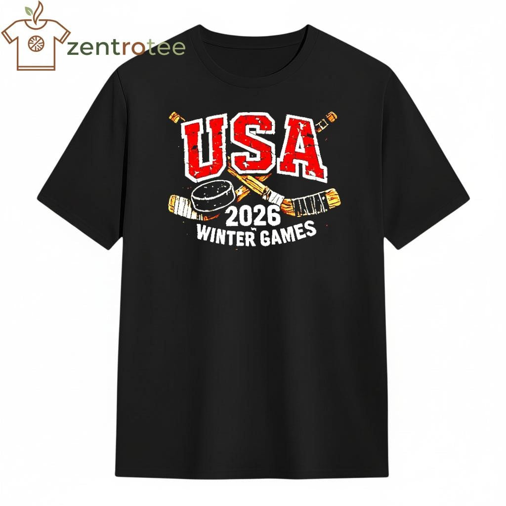 USA Hockey 2026 Winter Games shirt