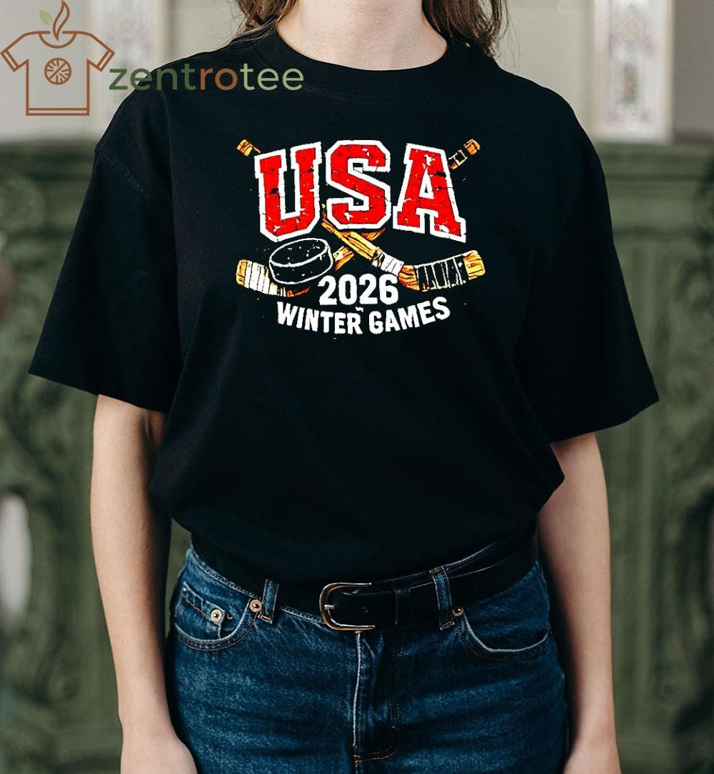 USA Hockey 2026 Winter Games shirt