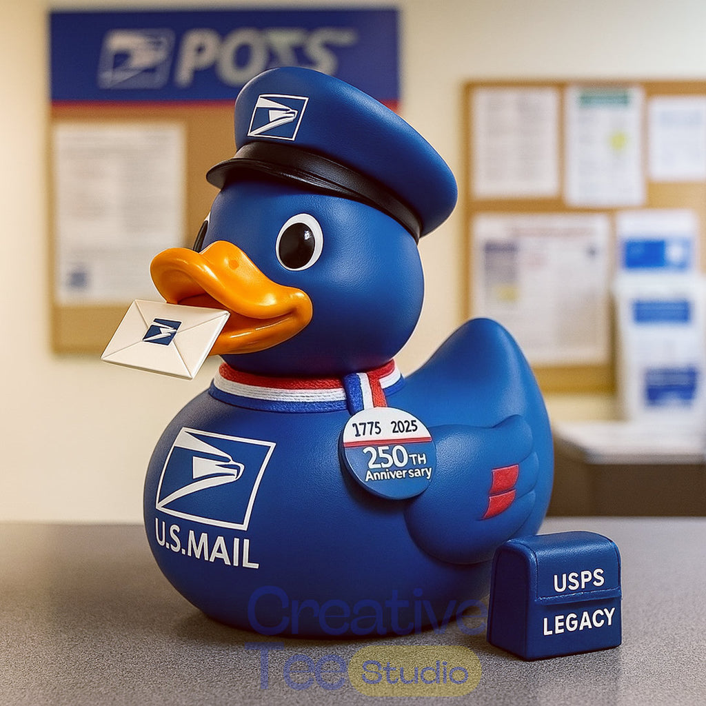 USPS 250th Anniversary Mail Carrier Collectible Duck