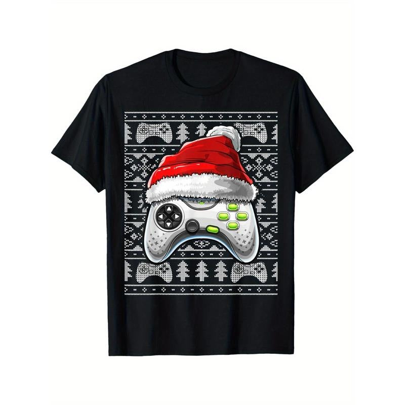 Ugly Christmas Video Game Controller Christmas Gamer Gift T-Shirt made in usa Hoodie, Sweatshirt | TeeBloomCo.com
