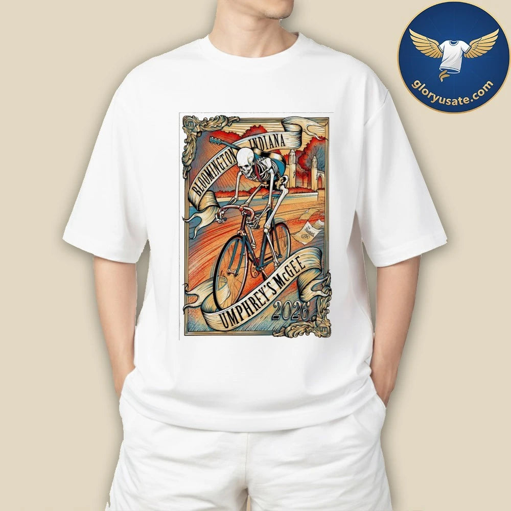 Umphrey’s McGee Jan 29 2026 The Bluebird In Bloomington IN Poster Shirt