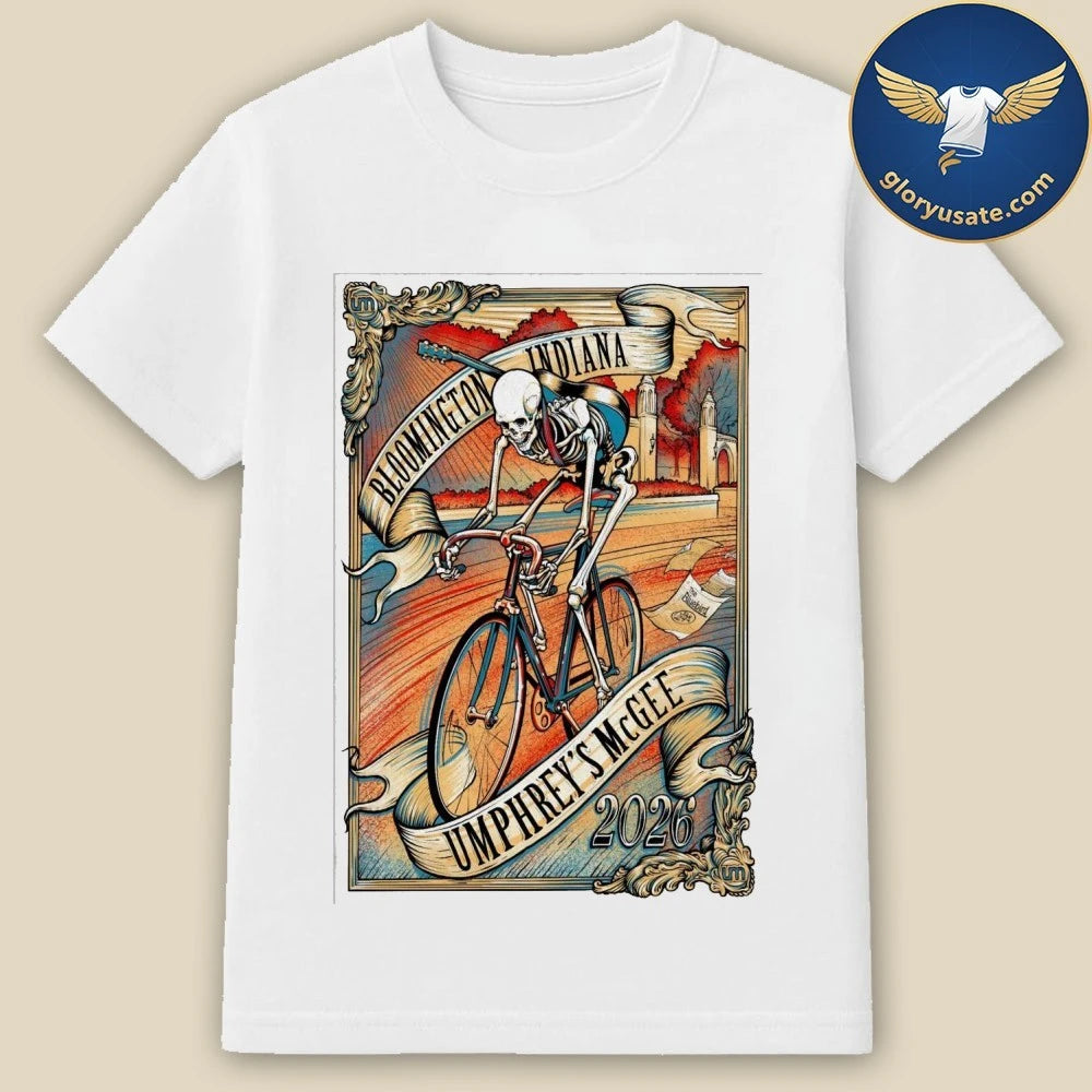 Umphrey’s McGee Jan 29 2026 The Bluebird In Bloomington IN Poster Shirt