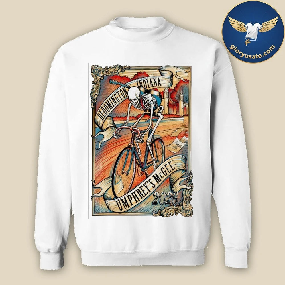 Umphrey’s McGee Jan 29 2026 The Bluebird In Bloomington IN Poster Shirt