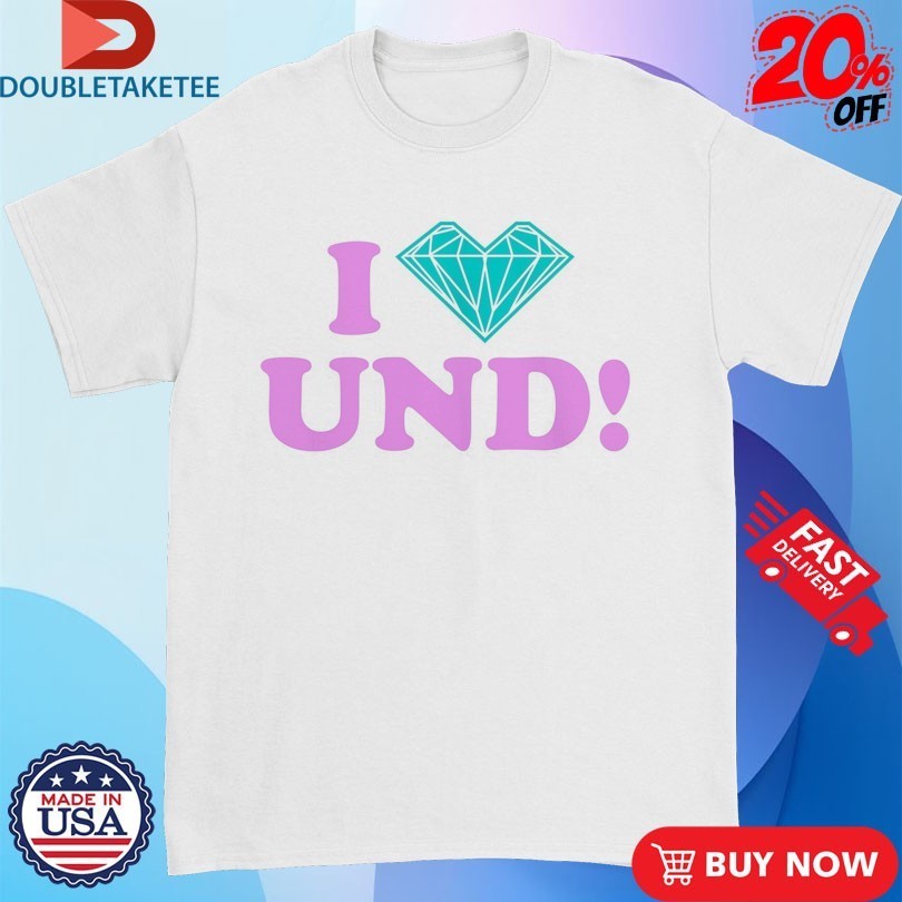 Undrafted I Love DMND Diamond Shirts