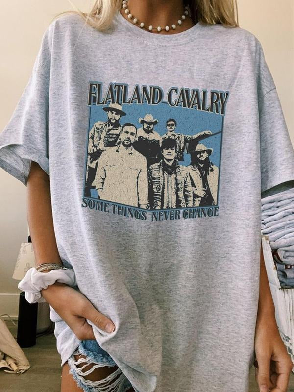 Unisex Flatland Cavalry Tour Merch 2023 Shirt Hoodie, Sweatshirt | TeeBloomCo.com