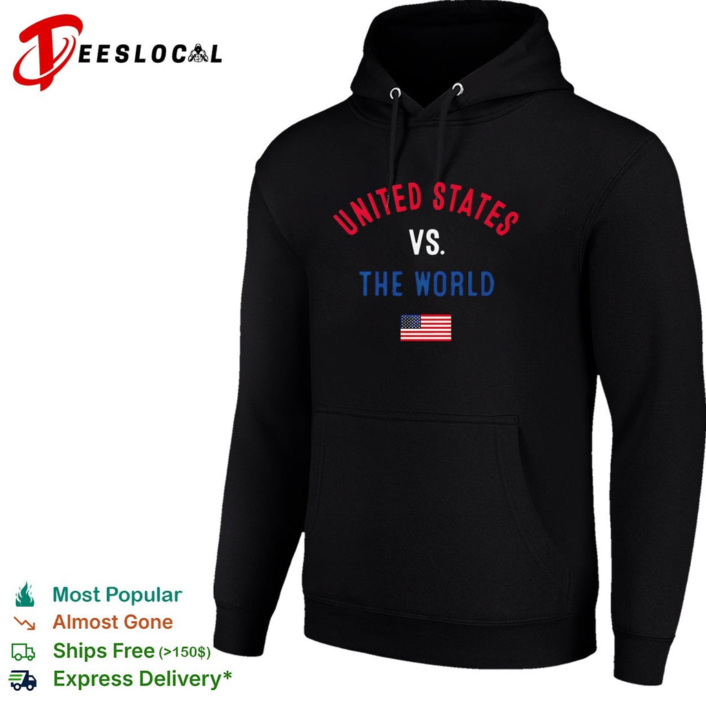 United States American vs The World FIFA World Cup 2026 having flag shirt