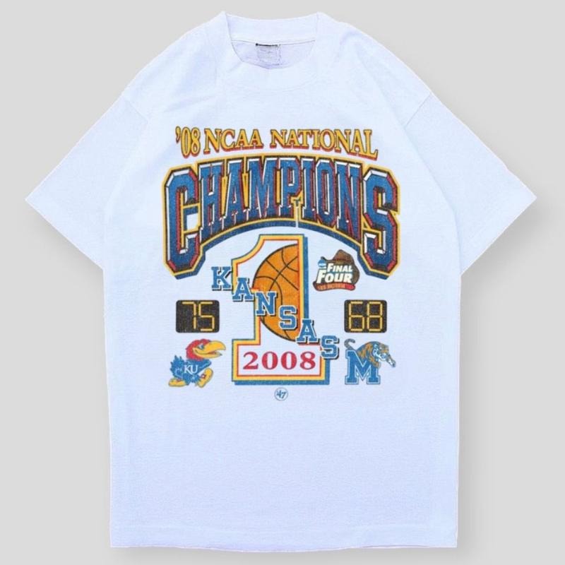 University of Kansas 2008 NCAA National Champions T-Shirt, Sweatshirt, Hoodie