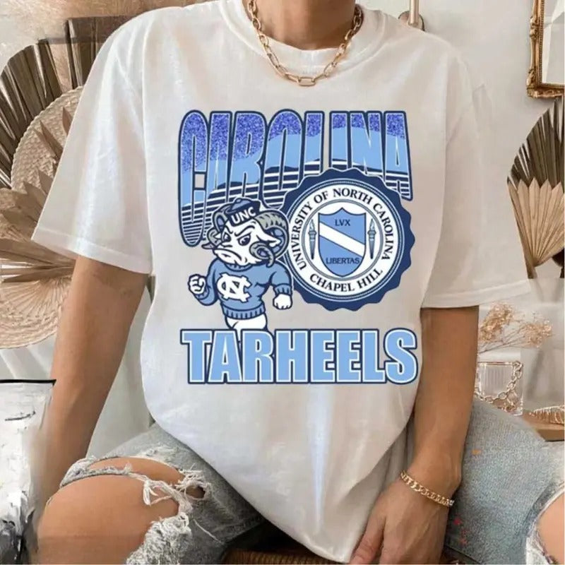 University of North Carolina Tar Heels Best T-Shirt Cotton Top Hoodie, Sweatshirt | TeeBloomCo.com