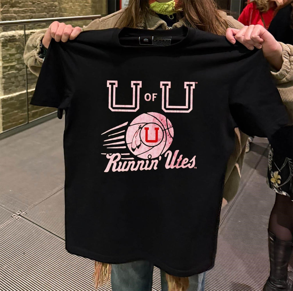 University of Utah Runnin’ Utes Basketball Logo Vintage shirt