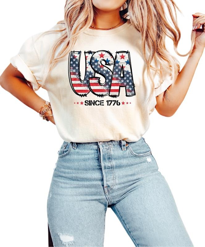 Usa Since 1776 Shirt, Fourth Of July Shirt, Usa Shirt, America Shirt, Patriotic Flag Shirt, Independence Day Shirt, Usa...