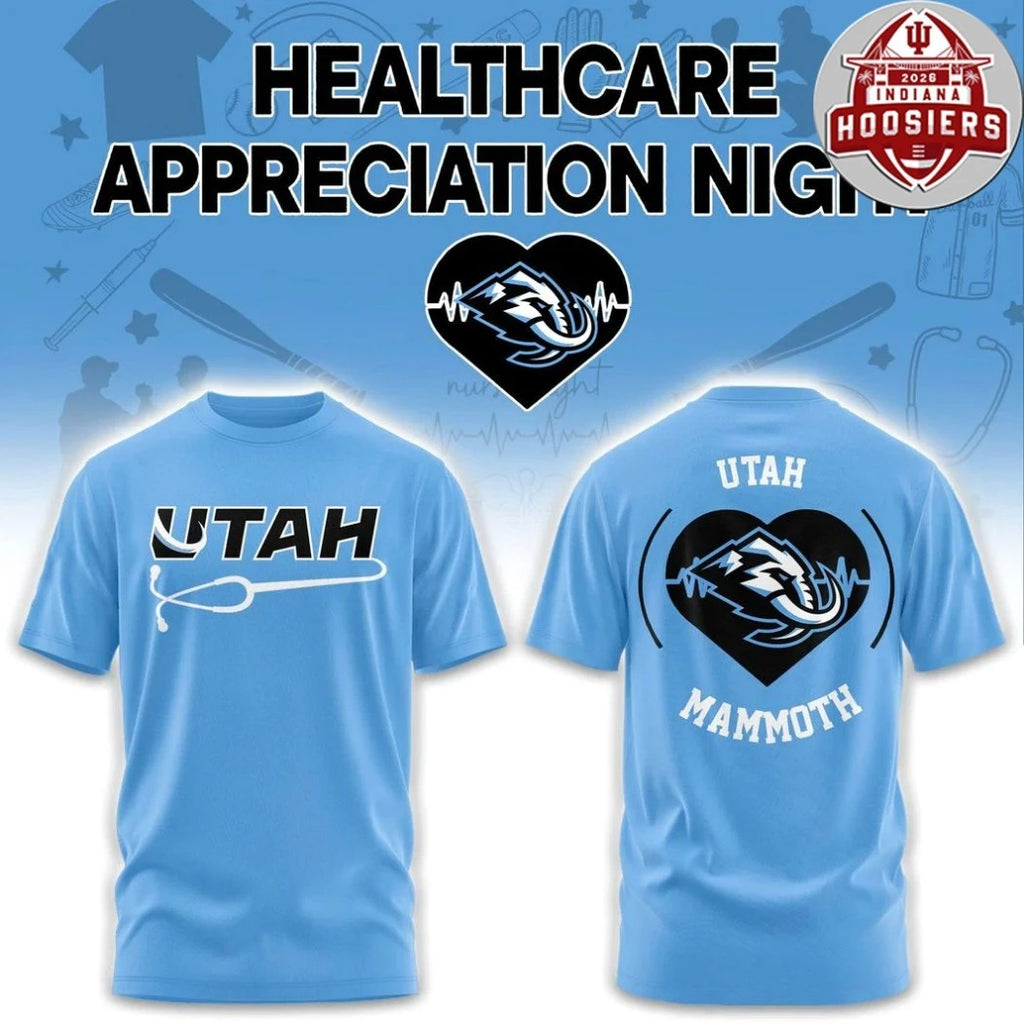 Utah Mammoth Healthcare Appreciation Night Logo 2026 Hoodie T-Shirt