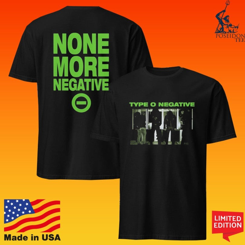 Type O Negative None More Negative Slow Deep And Hard Anniversary T-shirt