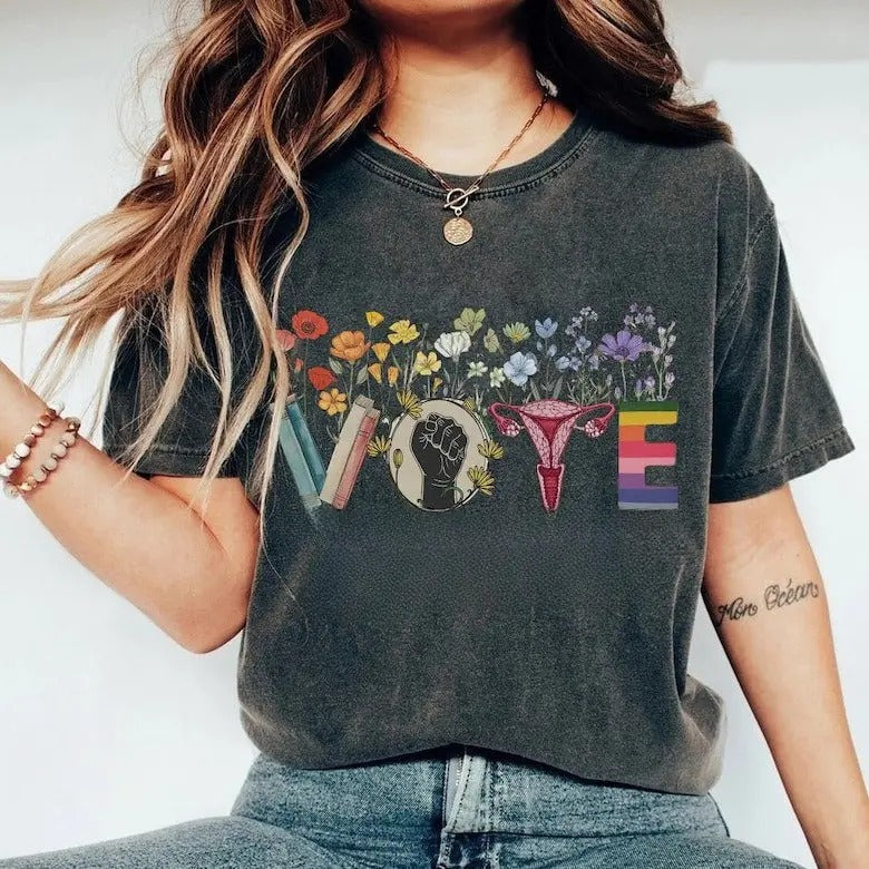 VOTE Like Your Granddaughters Rights Shirt, Pro Choice Shirt, Election 2024 Shirt, Ruth Bader Ginsburg Shirt, Vote Blue...