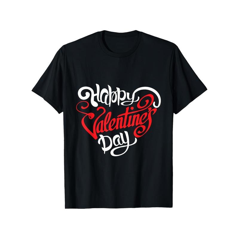 Valentine's Day Sweetheart Gift - 100% Cotton T-Shirt, Soft & Comfortable, Stylish Boho Print, Perfect for All Seasons...