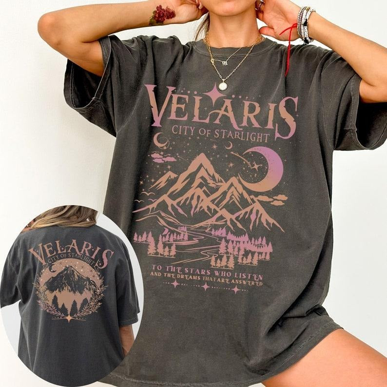 Velaris Shirt, ACOTAR T-shirt City Of Starlight, Night Court TShirt, Rhysand Quotes, Sarah J Maas Apparel, Book Lover...