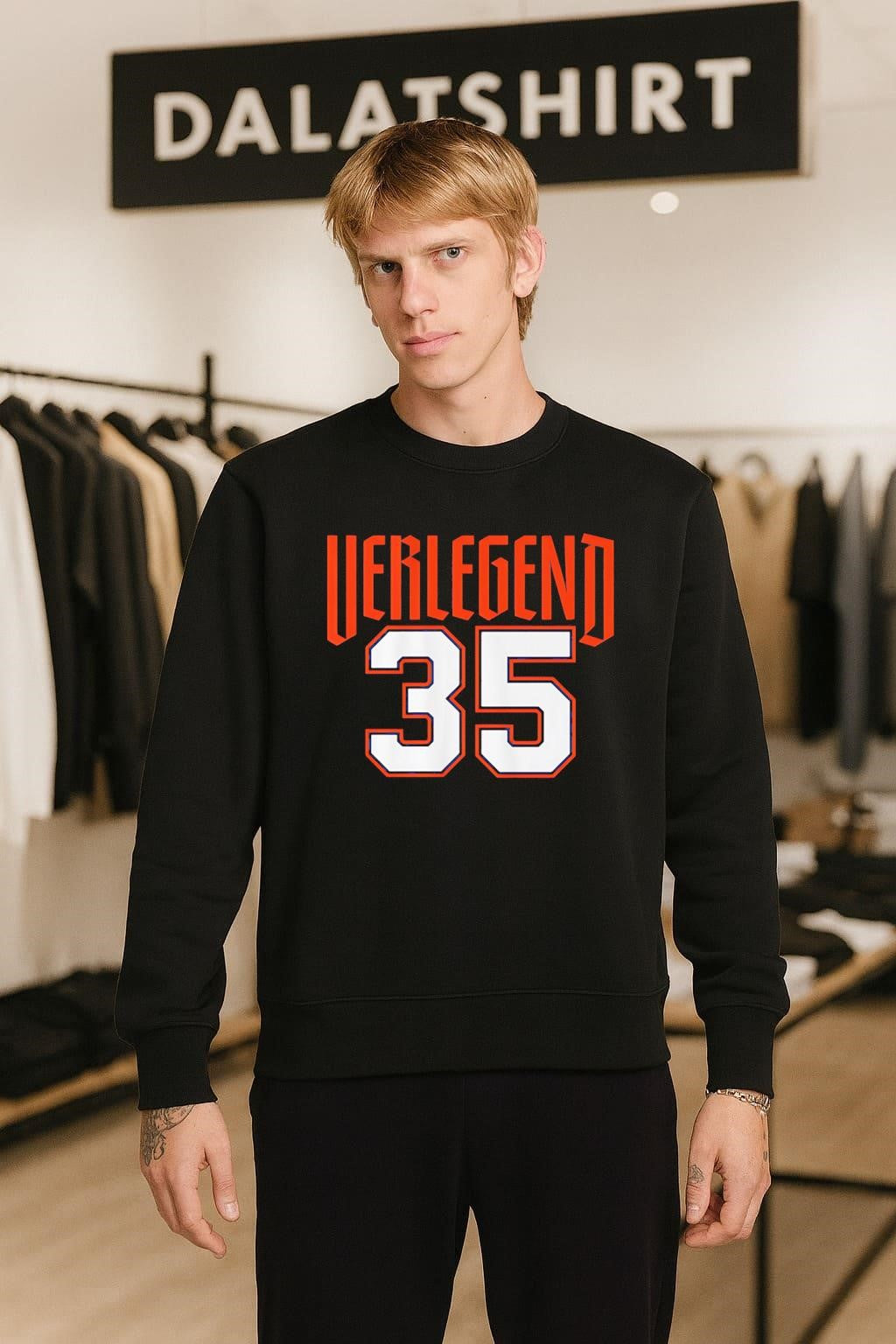 Verlegend 35 Detroit Tigers Pitcher Justin Verlander Tribute Graphic shirt