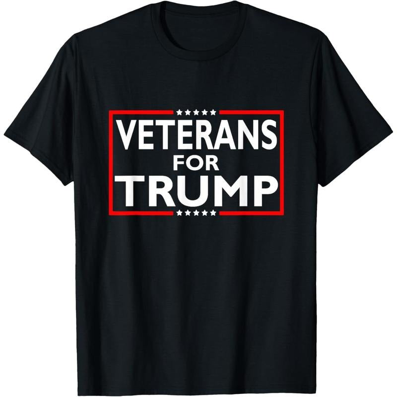 Veterans For Trump President Election 2024 T-Shirt made in usa Hoodie, Sweatshirt | TeeBloomCo.com