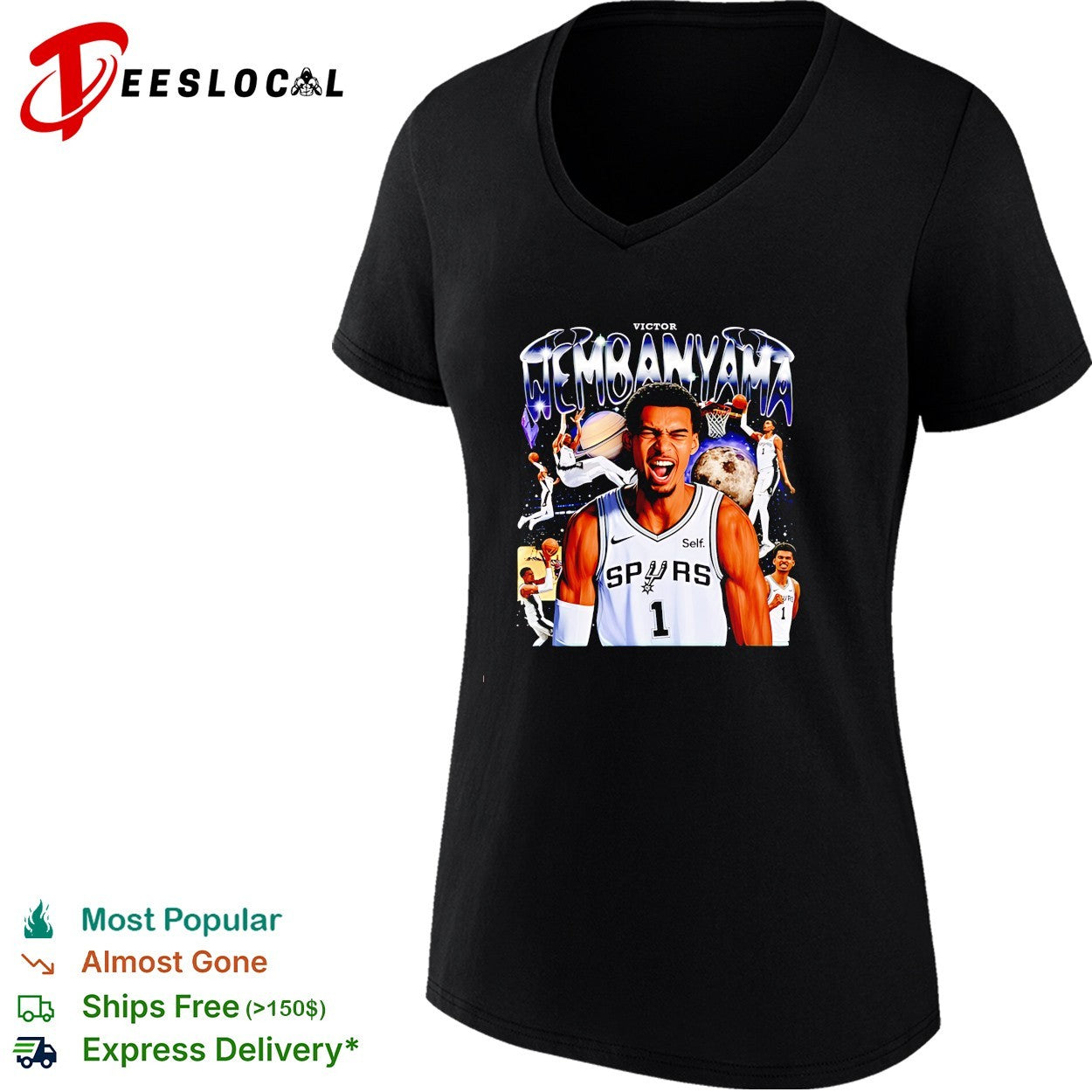 Victor Wembanyama San Antonio Spurs Alien Vintage Bootleg Graphic Finals 2026 shirt