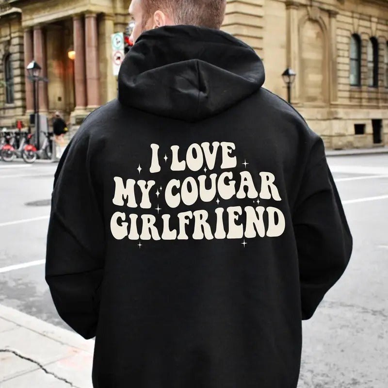 Victoria Maxwell, I Love My Cougar Girlfriend Shirt, BF Gift, Funny Gift for Him, Boyfriend Gift, I Love My Girlfriend...