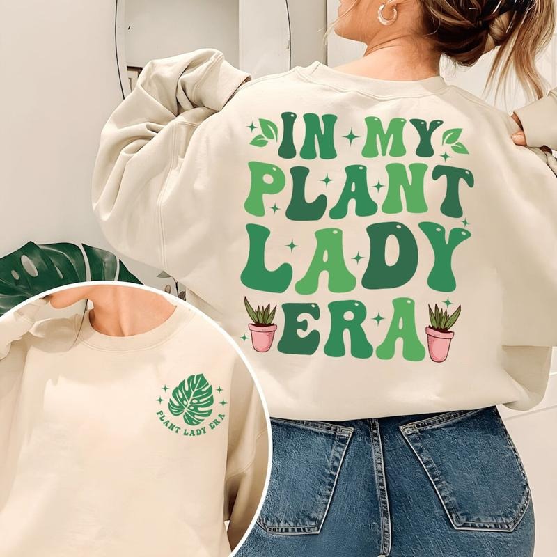 Victoria Maxwell, In My Plant Lady Era Sweatshirt and Hoodie, Dog Mom Shirt, Plant Mom Gift, Crazy Plant Lover Gift, Gift...