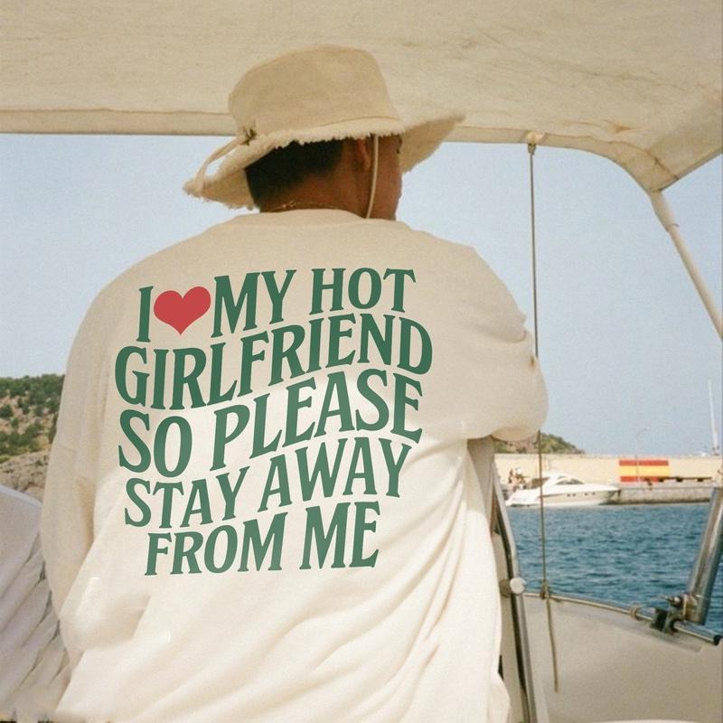 Victoria Maxwell, Vintage Couple Shirt, I Love My Hot Girlfriend So Please Stay Away From Me Shirt, bf shirt, Funny...