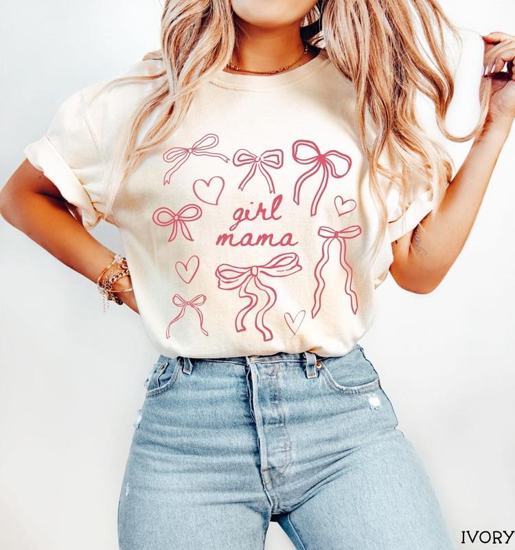 Victoria Maxwell, Vintage Graphic Tee, Coquette Girl Mama Comfort Colors Shirt, Mothers Day Gift, T-Shirt for Mom of...