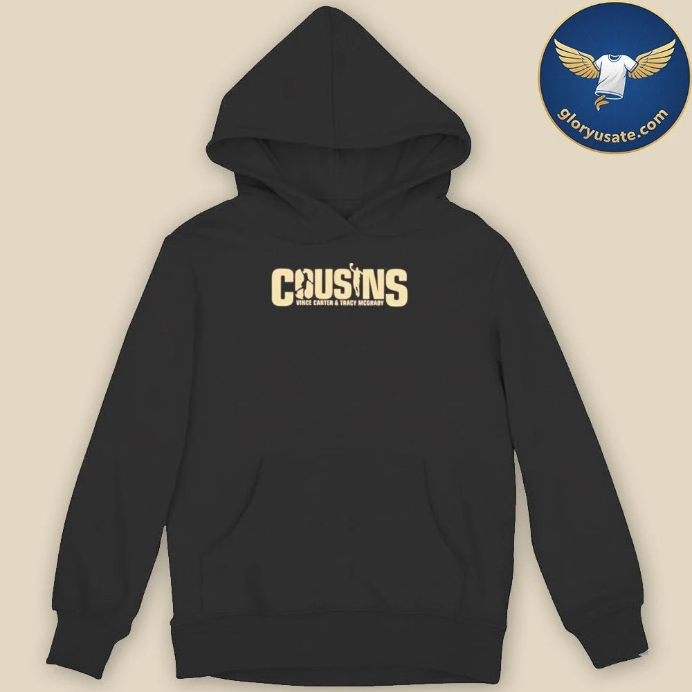 Vince Carter And Tracy McGrady Cousins Podcast Logo T-Shirt