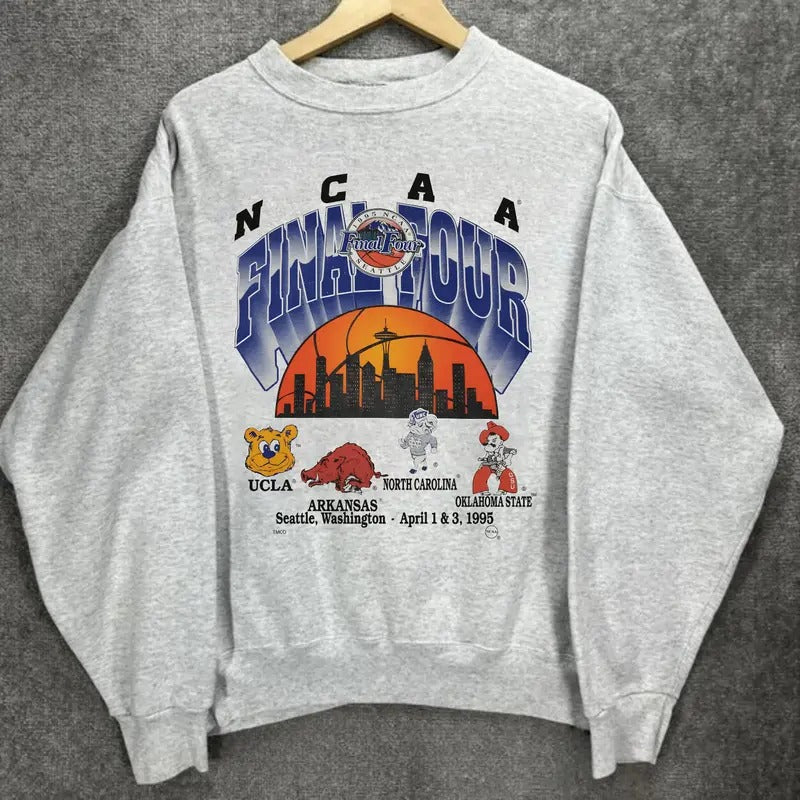 Vintage 1995 NCAA Final Four Sweatshirt T-Shirts, Hoodie | TeeBloomCo.com
