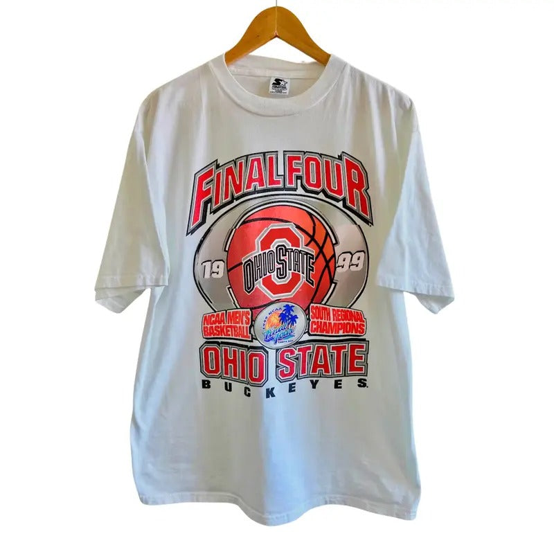 Vintage 1999 Ohio State University Basketball Final Four T-Shirtstyle{n002}2 T-Shirts, Hoodie, Sweatshirt | TeeBloomCo.com