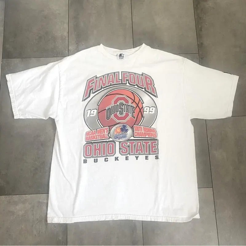 Vintage 1999 Ohio State University Basketball Final Four T-Shirtstyle{n002}3 T-Shirts, Hoodie, Sweatshirt | TeeBloomCo.com