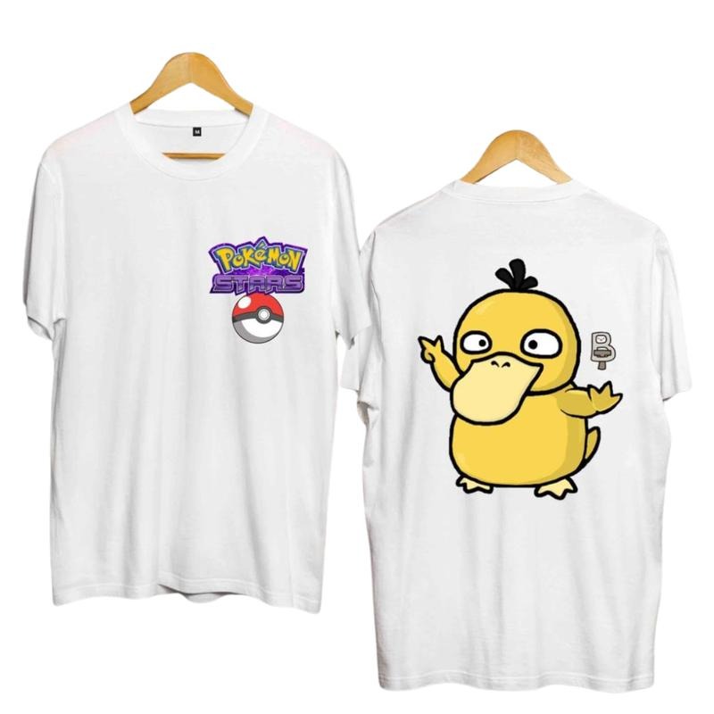 Vintage 2 Sides Psyduck T-Shirt Psyduck Homage Shirt Japanese Anime Shirt, Special T-Shirt, Manga T-Shirt, Anime T-Shirt,...
