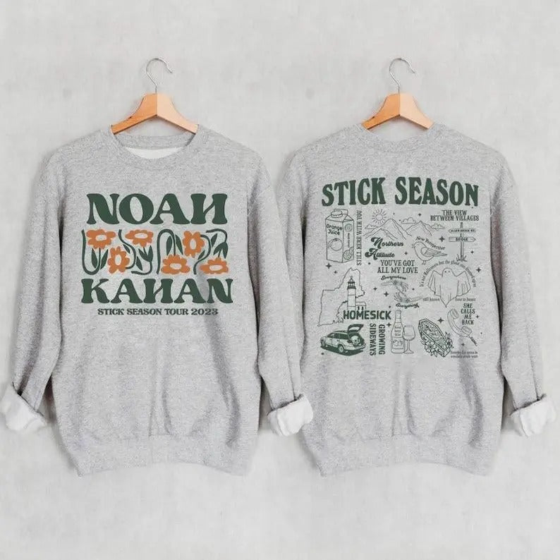 Vintage 2 Sides Stick Season Tour 2023 Sweatshirt T-Shirts, Hoodie | TeeBloomCo.com