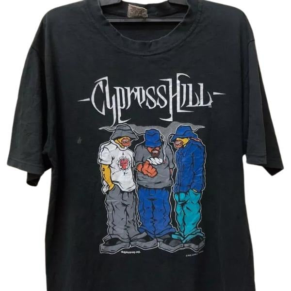 Vintage 90s Cypress Hill Short Sleeve Unisex Tshirt Hoodie, Sweatshirt | TeeBloomCo.com