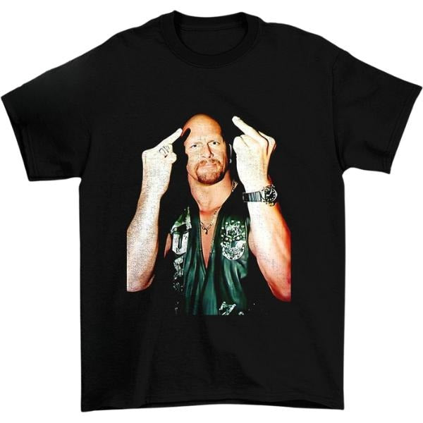 Vintage 90s Stone Cold Steve Austin Unisex Tshirt Hoodie, Sweatshirt | TeeBloomCo.com