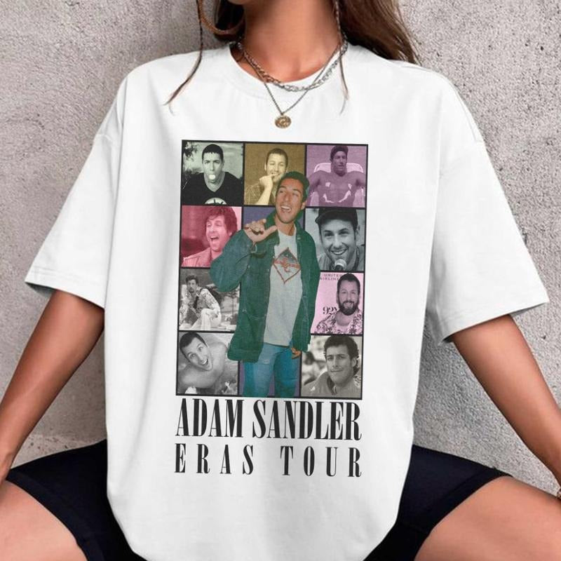 Vintage Adam Sandler  T-Shirt Top Womenswear Crewneck Tshirt Streetwear Hoodie, Sweatshirt | TeeBloomCo.com