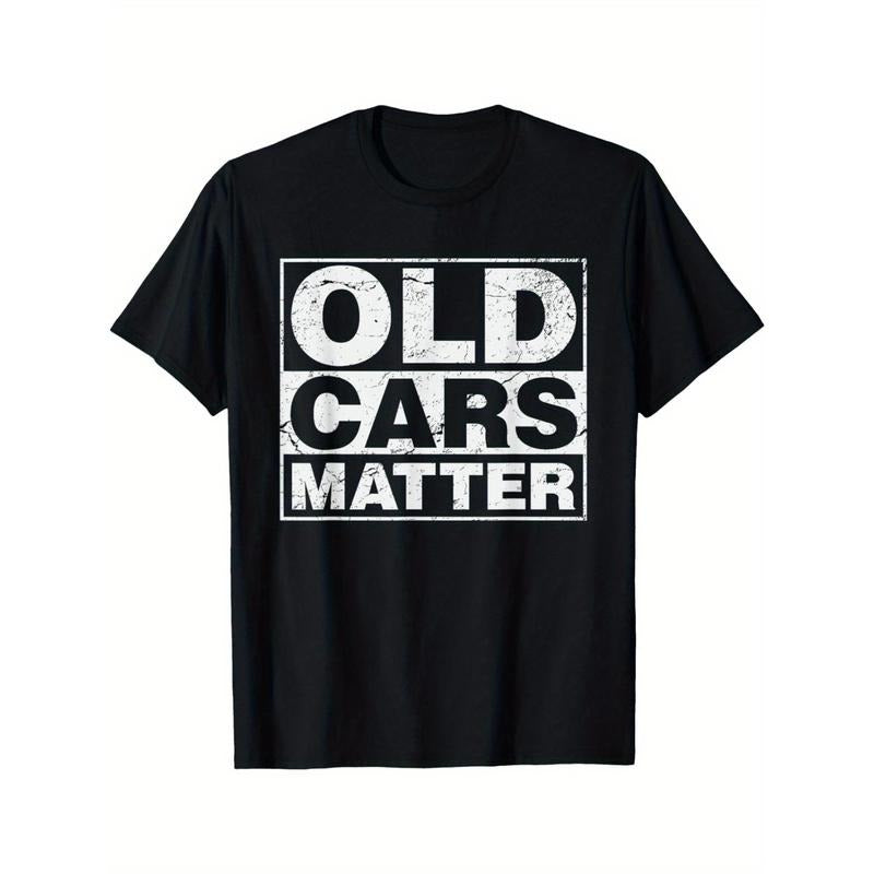 Vintage Enthusiast Gift: Old Cars Matter Collector T-Shirt for Automobile & Hot Rod Fans Made in USA Hoodie, Sweatshirt