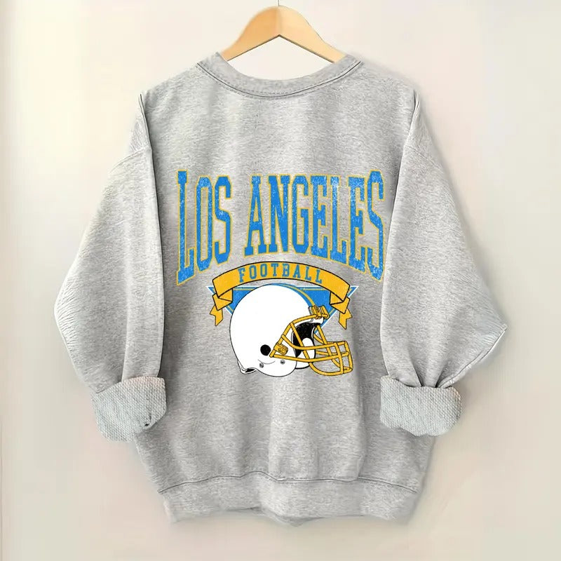 Vintage Football Sweatshirt Hometown Pullover City Love Sporty For Men For Women T-Shirts, Hoodie | TeeBloomCo.com
