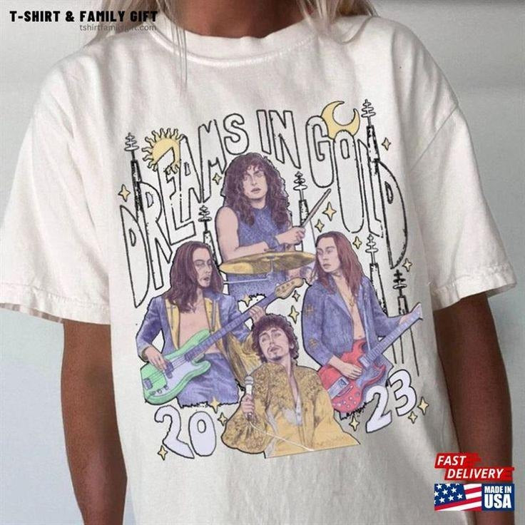 Vintage Greta Tour 2023 Shirt New Album Dream In Gold Unisex Hoodie, Sweatshirt | TeeBloomCo.com