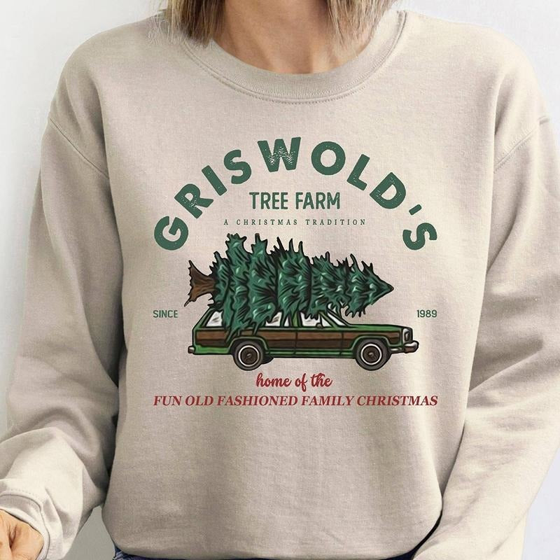 Vintage Griswold Christmas Crewneck Sweatshirt, Hoodie, T-shirt, Cute Christmas Gifts | TeeBloomCo.com