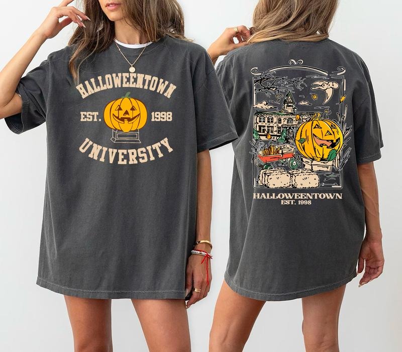 Vintage Halloweentown University 1998 Shirt, Retro Halloween Shirt, Summerween Tee, Halloween University Sweatshirt,...