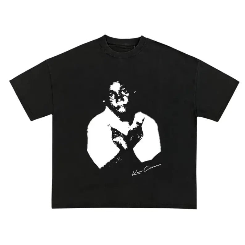 Vintage Ken Carson X Garment Dyed T-Shirt, Playboi Carti Tour Merch, Streetwear Graphic Tee, Unisex Music Apparel, Gift...