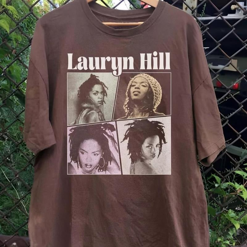 Vintage Lauryn Hill Rapper 90s Shirt Erykah Badu Shirt