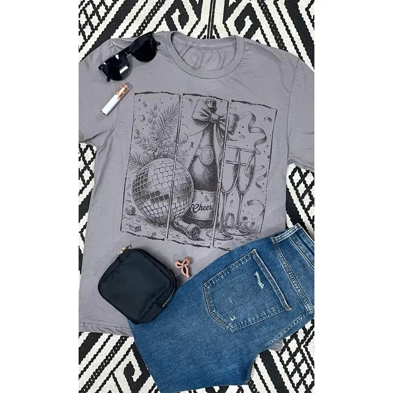 Vintage New Years Graphic T-Shirt Hoodie, Sweatshirt | TeeBloomCo.com