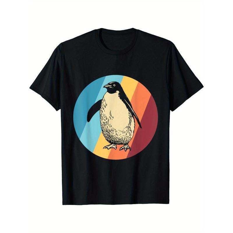 Vintage Penguin T-shirt casual short sleeved men's sports T-shirt Made in USA Hoodie, Sweatshirt | TeeBloomCo.com