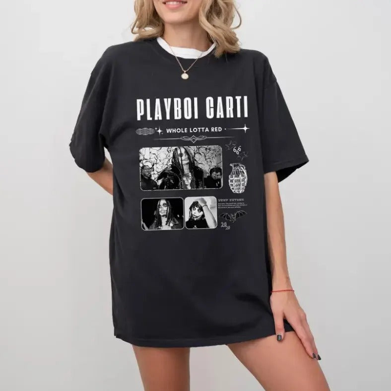Vintage Playboi Carti Shirt, Playboi Carti Merch, Vintage Sweatshirt, Rap Music Shirt, Playboi Carti Tee, Unisex Menswear...