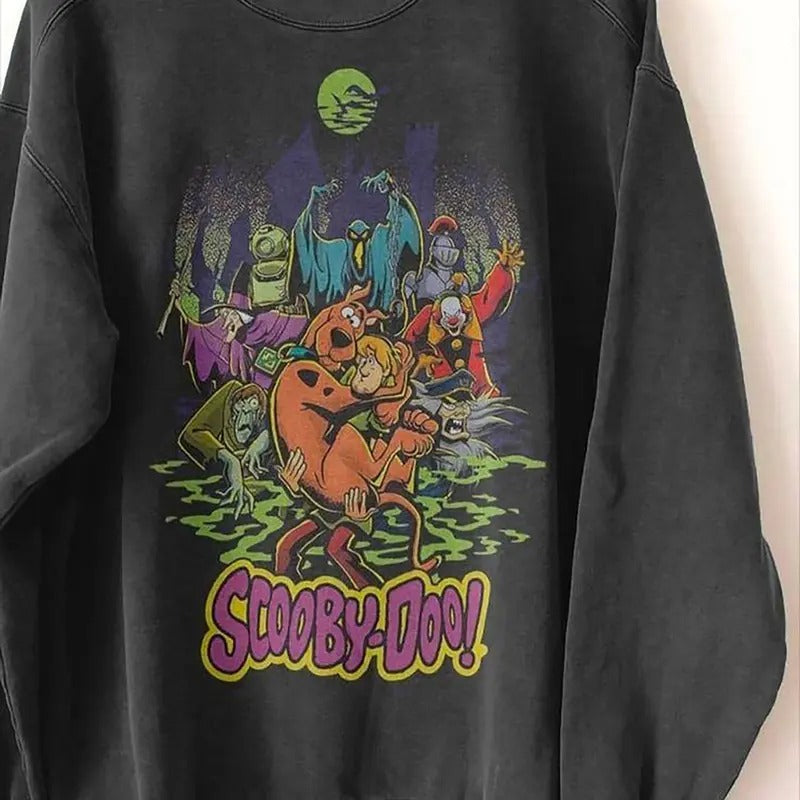 Vintage Scooby Shirt, 90s Halloween Movie T-Shirt, Retro Halloween Sweatshirt, Scooby Halloween T-Shirt, Vintage...