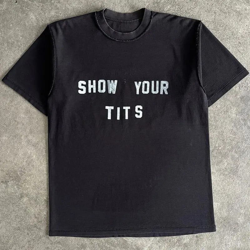 Vintage Show Your T T-Shirt, For Men, For Women, Unisex Style, 100% Cotton, Menswear Tops Hoodie, Sweatshirt | TeeBloomCo.com