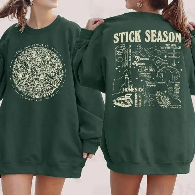 Vintage Stick Season 2023 Sweatshirt, 2 SIDES Noah Sweatshirt T-Shirts, Hoodie | TeeBloomCo.com